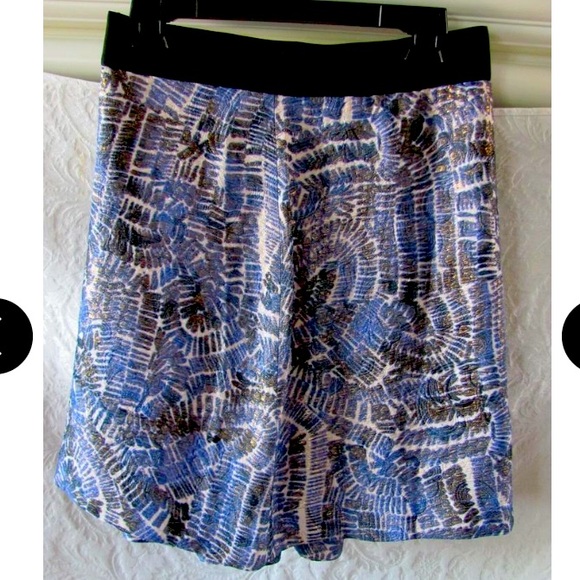 New Nic+Zoe Pleated Full Skirt sz 8 $158 - Picture 1 of 1